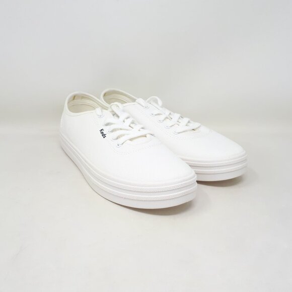 Keds Breezie Canvas All White Casual Champion Shoe Sneaker Womens 9 US WF65859 - Picture 4 of 12